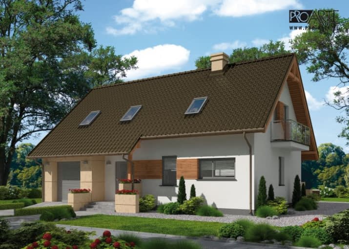 LAMIA 2 szkielet drewniany - wizualizacja 2