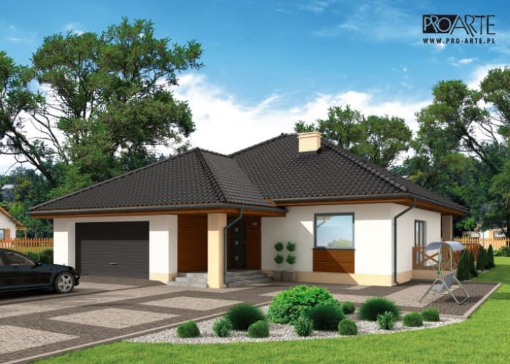 ALEXANDRIA szkielet drewniany - wizualizacja 2