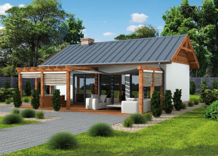 BELO HORIZONTE B dom letniskowy - wizualizacja 2