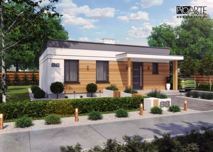 LENS 5 dom letniskowy - wizualizacja 2