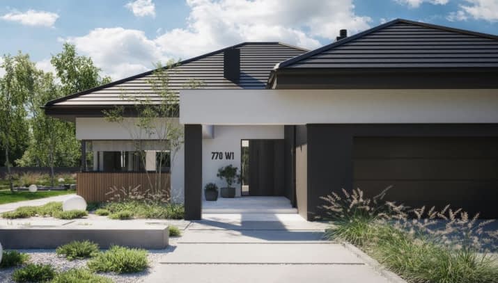 NewHouse 770 w1 - wizualizacja 2