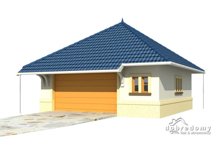 Garaż G2 - wizualizacja 2