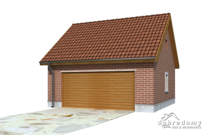 Garaż G4 - wizualizacja 2