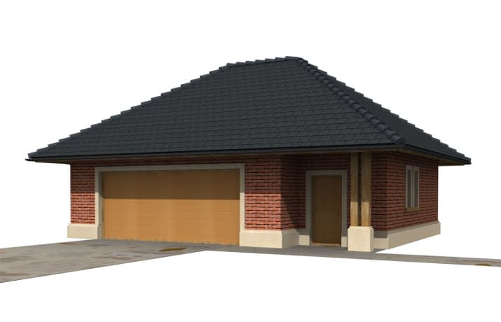 Garaż G6 - wizualizacja 2