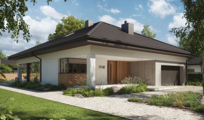 NewHouse 771 w1 - wizualizacja 2