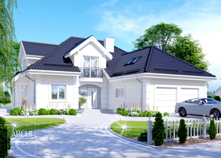 APS 255 dwurodzinny ECO - wizualizacja 2