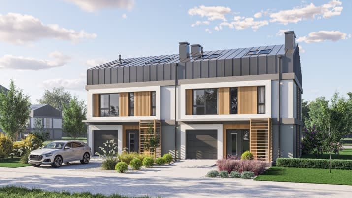 D429A - Zabudowa bliźniacza WT2021 - wizualizacja 2