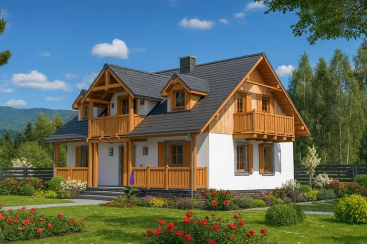 L-94 murowany - wizualizacja 2