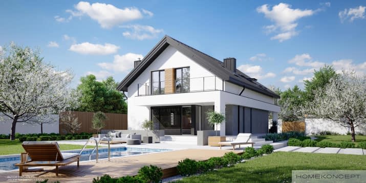 HOMEKONCEPT 78 - wizualizacja 2