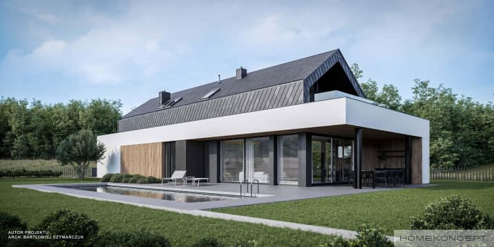HOMEKONCEPT 91 wariant 01 - wizualizacja 2