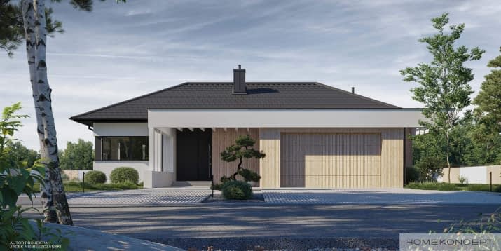 HOMEKONCEPT 38 wariant 01 - wizualizacja 2