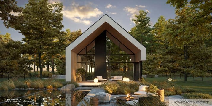 HOMEKONCEPT 117 - wizualizacja 2