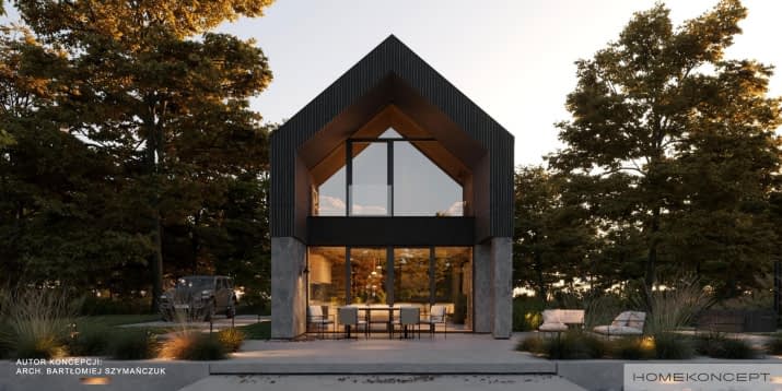 HOMEKONCEPT 129 - wizualizacja 2