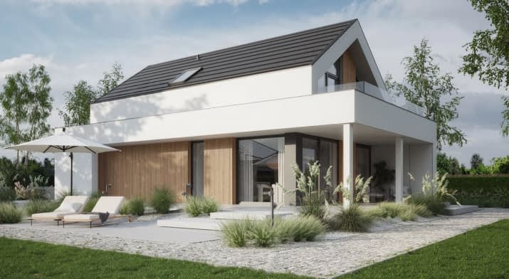 NewHouse 749 w1 - wizualizacja 2
