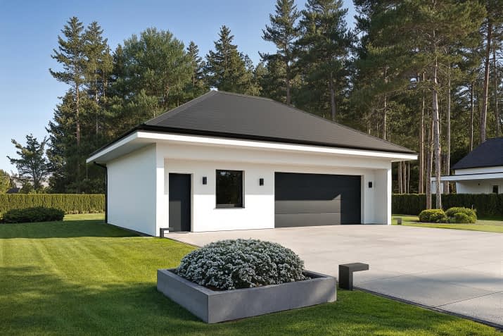 BK-58 GARAŻ - wizualizacja 2