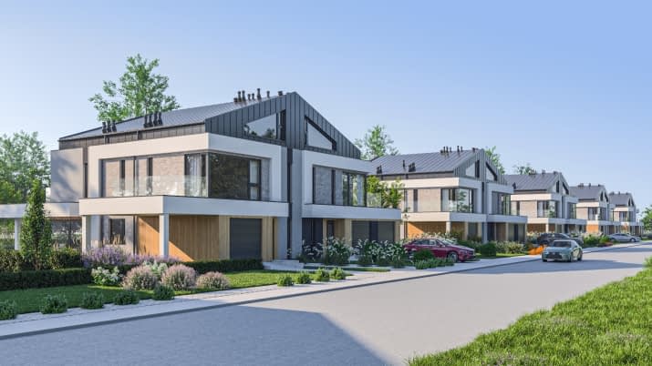 D449 - Zabudowa bliźniacza WT2021 - wizualizacja 2