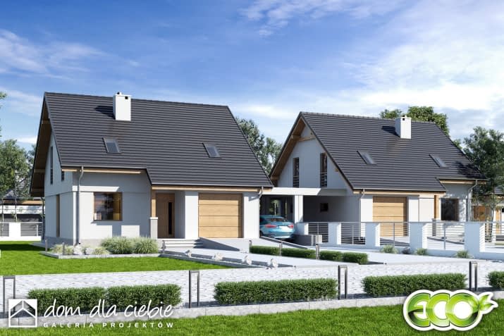 Biała A1-BL - wizualizacja 2