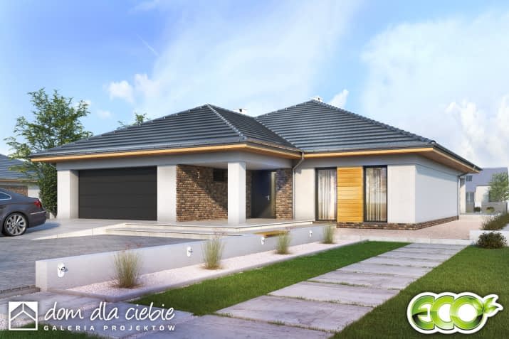 Pogodna II z garażem 2st. - wizualizacja 2