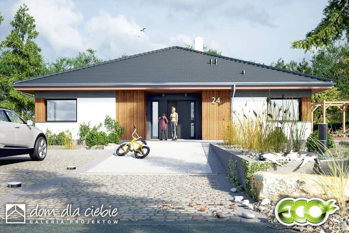 Aura II bez garażu - wizualizacja 2