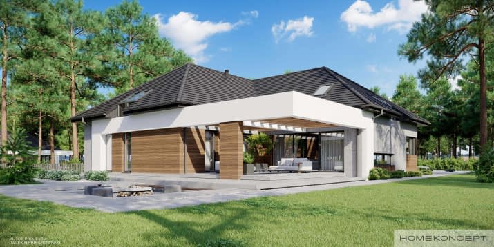 HOMEKONCEPT 26 wariant 12 - wizualizacja 2