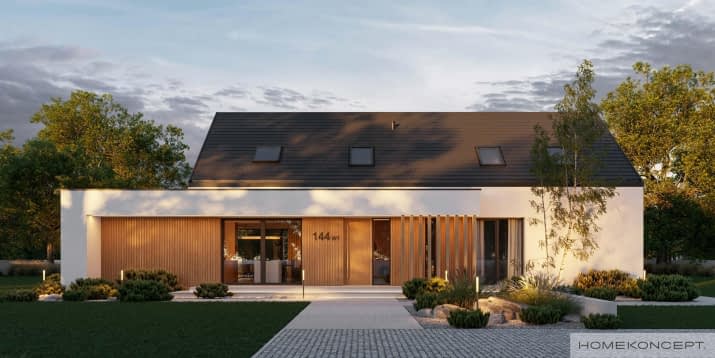 HOMEKONCEPT 144 wariant 01 - wizualizacja 2