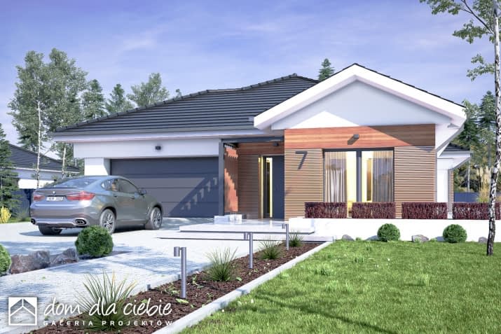 Galena III z garażem 2st. - wizualizacja 2