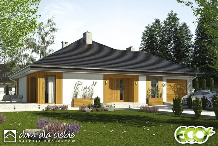 Kalandra II z garażem - wizualizacja 2