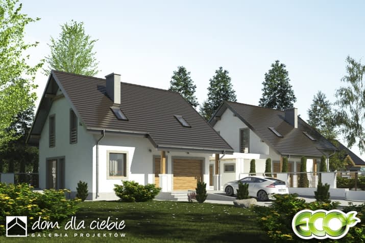 Turkawka A1 bliźniak BL - wizualizacja 2