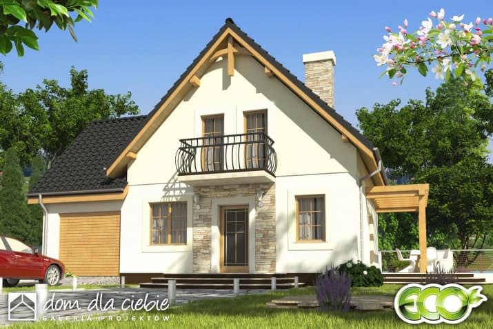 Ala III z garażem - wizualizacja 2