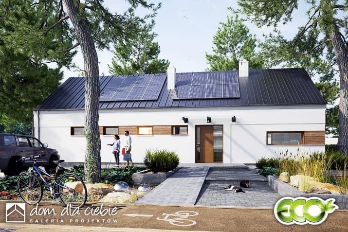 Złota bez garażu - wizualizacja 2