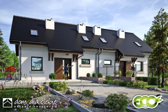 Figa bliźniak B-BL - wizualizacja 2