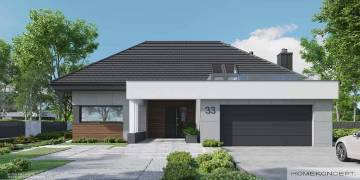 HOMEKONCEPT 33 wariant 01 - wizualizacja 2
