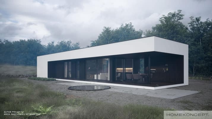 HOMEKONCEPT 86 - wizualizacja 2