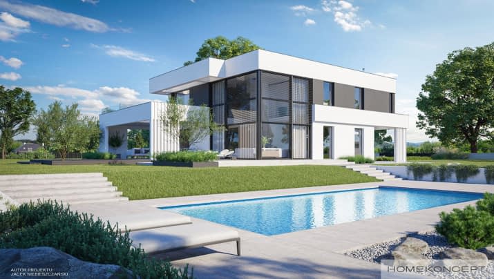 HOMEKONCEPT 83 - wizualizacja 2