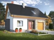 Iskra 3 z garażem - wizualizacja 6