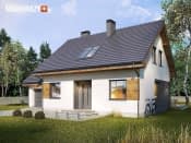 Melonik z garażem - wizualizacja 3