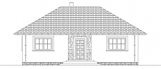 domek na Miodowej-M 70-K (003 ET-M 70-K) - wizualizacja 4