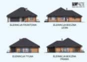 ALEXANDRIA projekt domu z bali drewnianych - wizualizacja 6