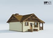 BOGOTA C dom mieszkalny, całoroczny szkielet drewniany - wizualizacja 4