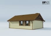 BOGOTA C dom mieszkalny, całoroczny szkielet drewniany - wizualizacja 5