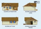 BOGOTA C dom mieszkalny, całoroczny szkielet drewniany - wizualizacja 6