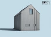 MOCA 2 C szkielet drewniany dom całoroczny, mieszkalny z pompą ciepła i podłogówką - wizualizacja 8
