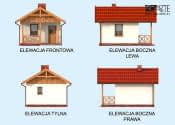 DELHI dom letniskowy na zgłoszenie do 35m2 - wizualizacja 6