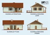 LA PALMA C szkielet drewniany, dom mieszkalny, całoroczny - wizualizacja 6