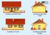 TORONTO C szkielet drewniany, dom mieszkalny, całoroczny ogrzewanie kominek z płaszczem wodnym - wizualizacja 6