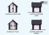 LIDO 2 A OC szkielet drewniany letniskowy, ocieplony na zgłoszenie do 35m2 - wizualizacja 4