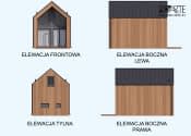 MOCA 2 C szkielet drewniany dom całoroczny, mieszkalny - wizualizacja 6