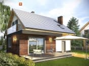 Murano S z garażem - wizualizacja 3