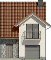 Mieszko 4 z garażem - wizualizacja 4