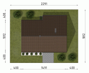 D49 - Maurycy z garażem WT2021 - wizualizacja 10